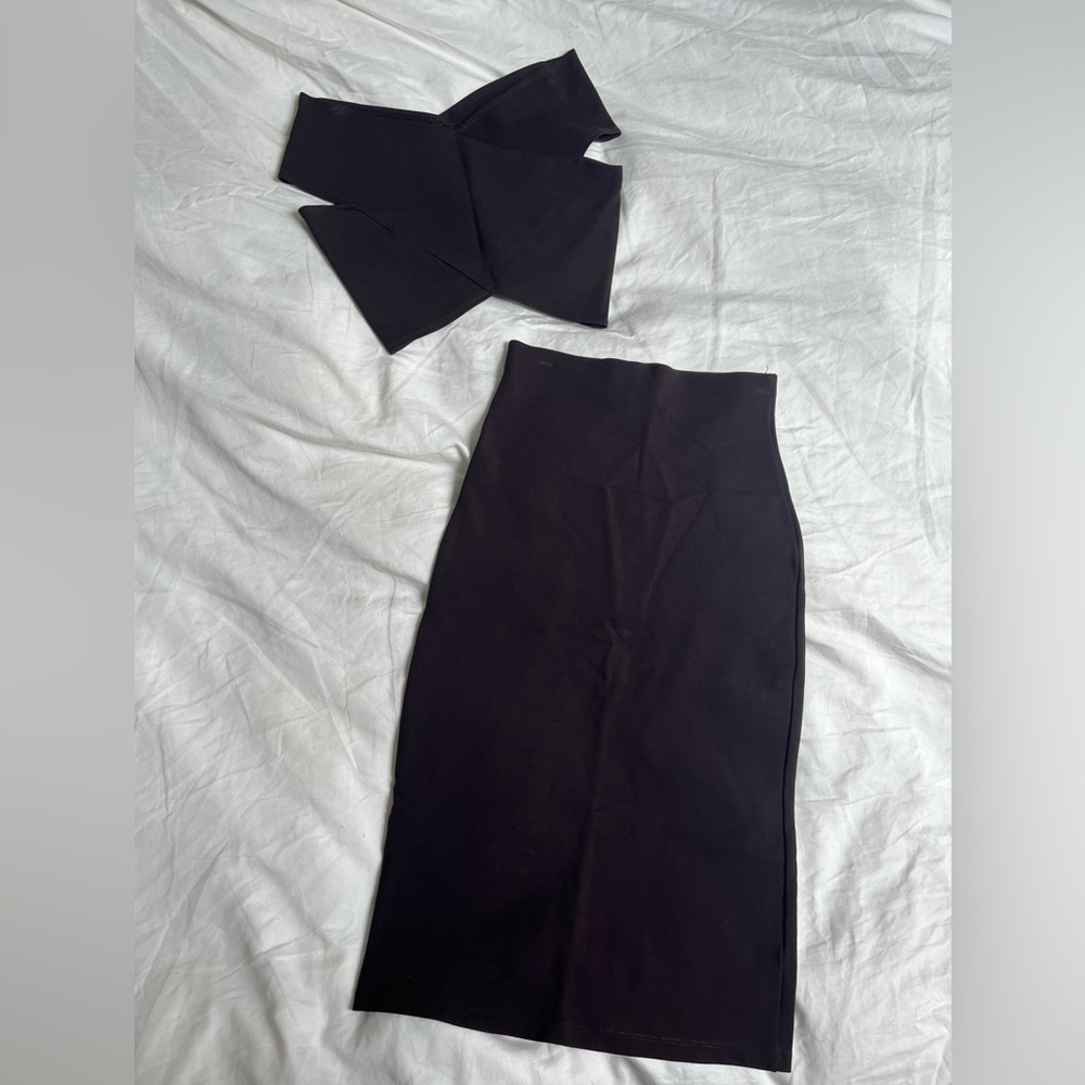 Brown Two-Piece Set